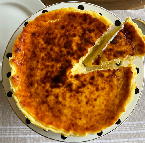 TARTA VASCA DE QUESO SEMICURADO ESPAÑOL