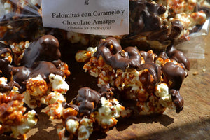 PALOMITAS DE CARAMELO Y CHOCOLATE